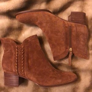 Franco Sarto tan boots
